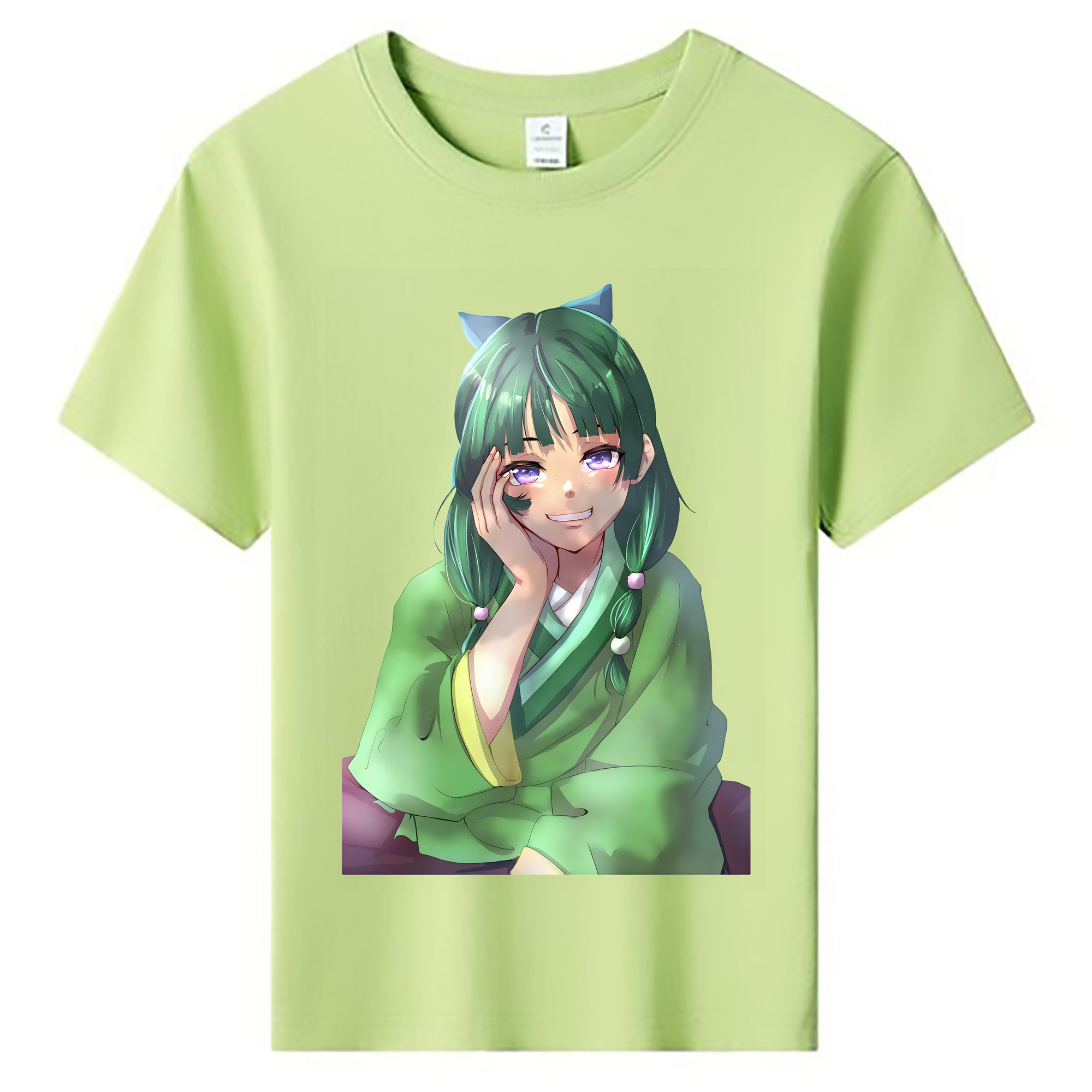 （画像用） 薬屋のひとりごと The Apothecary Diaries 綿100％キッズTシャツ（フロントプリント）